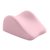 Maxbell Face Down Pillow Memory Foam Wedge Prone Pillow for Lounging Watching Movies pink