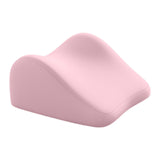 Maxbell Face Down Pillow Memory Foam Wedge Prone Pillow for Lounging Watching Movies pink