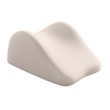 Maxbell Face Down Pillow Memory Foam Wedge Prone Pillow for Lounging Watching Movies beige