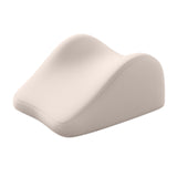 Maxbell Face Down Pillow Memory Foam Wedge Prone Pillow for Lounging Watching Movies beige