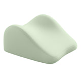Maxbell Face Down Pillow Memory Foam Wedge Prone Pillow for Lounging Watching Movies green