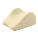 Maxbell Face Down Pillow Memory Foam Wedge Prone Pillow for Lounging Watching Movies yellow