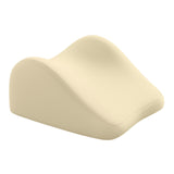 Maxbell Face Down Pillow Memory Foam Wedge Prone Pillow for Lounging Watching Movies yellow