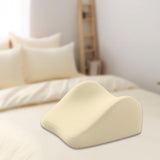 Maxbell Face Down Pillow Memory Foam Wedge Prone Pillow for Lounging Watching Movies yellow