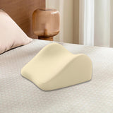 Maxbell Face Down Pillow Memory Foam Wedge Prone Pillow for Lounging Watching Movies yellow