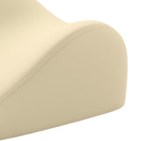 Maxbell Face Down Pillow Memory Foam Wedge Prone Pillow for Lounging Watching Movies yellow