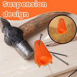 Maxbell Nail Holder for Hammering Gadget Screw Fixer for Home Improvement DIY Crafts