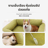 Maxbell Comfortable Cotton Pet Sofa for Dogs & Cats, Large Size, Washable, Anti-Slip