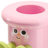 Maxbell Toothbrush Holder Wall Mounted Bathroom Organizer for Hotel Home Accessories Pink