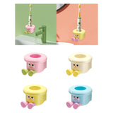 Maxbell Toothbrush Holder Wall Mounted Bathroom Organizer for Hotel Home Accessories Pink