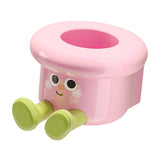 Maxbell Toothbrush Holder Wall Mounted Bathroom Organizer for Hotel Home Accessories Pink
