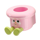 Maxbell Toothbrush Holder Wall Mounted Bathroom Organizer for Hotel Home Accessories Pink