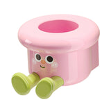 Maxbell Toothbrush Holder Wall Mounted Bathroom Organizer for Hotel Home Accessories Pink