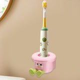 Maxbell Toothbrush Holder Wall Mounted Bathroom Organizer for Hotel Home Accessories Pink