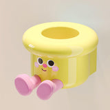 Maxbell Toothbrush Holder Wall Mounted Bathroom Organizer for Hotel Home Accessories Yellow
