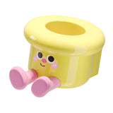Maxbell Toothbrush Holder Wall Mounted Bathroom Organizer for Hotel Home Accessories Yellow