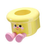 Maxbell Toothbrush Holder Wall Mounted Bathroom Organizer for Hotel Home Accessories Yellow