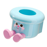 Maxbell Toothbrush Holder Wall Mounted Bathroom Organizer for Hotel Home Accessories Blue