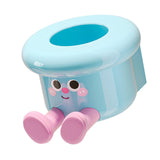 Maxbell Toothbrush Holder Wall Mounted Bathroom Organizer for Hotel Home Accessories Blue
