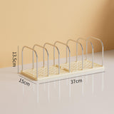 Maxbell Book End Sturdy Versatile Book Support Bookend for Office School Living Room Yellow