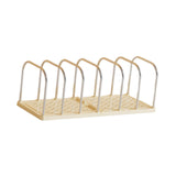 Maxbell Book End Sturdy Versatile Book Support Bookend for Office School Living Room Yellow