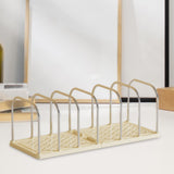 Maxbell Book End Sturdy Versatile Book Support Bookend for Office School Living Room Yellow