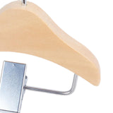 Maxbell Pet Clothes Hanger Wooden Small Clothes Hanging for Doll Newborn Cat Costume Beige