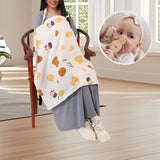 Maxbell Breastfeeding Scarf Shawl Blanket for Shopping Cart Mom Gifts Boys and Girls