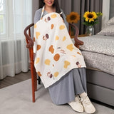 Maxbell Breastfeeding Scarf Shawl Blanket for Shopping Cart Mom Gifts Boys and Girls