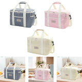 Maxbell Cooler Cooling Tote Lunch Box Travel Beach Party Camping Insulated Lunch Bag Navy