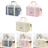 Maxbell Cooler Cooling Tote Lunch Box Travel Beach Party Camping Insulated Lunch Bag Navy