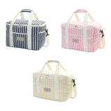 Maxbell Cooler Cooling Tote Lunch Box Travel Beach Party Camping Insulated Lunch Bag Navy