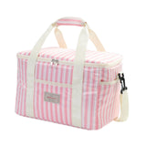 Maxbell Cooler Cooling Tote Lunch Box Travel Beach Party Camping Insulated Lunch Bag Pink