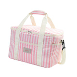 Maxbell Cooler Cooling Tote Lunch Box Travel Beach Party Camping Insulated Lunch Bag Pink