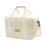 Maxbell Cooler Cooling Tote Lunch Box Travel Beach Party Camping Insulated Lunch Bag Beige