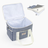 Maxbell Cooler Cooling Tote Lunch Box Travel Beach Party Camping Insulated Lunch Bag Beige