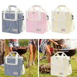 Maxbell Insulated Lunch Bag Picnic Lunch Box Kayaking Party Home Cooler Cooling Tote Dark Blue