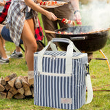 Maxbell Insulated Lunch Bag Picnic Lunch Box Kayaking Party Home Cooler Cooling Tote Dark Blue