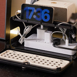 Maxbell Router Storage Box Router Shelf Cable Management Box for Bathroom Desktop