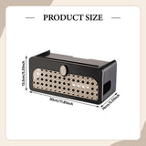 Maxbell Router Storage Box Router Shelf Cable Management Box for Bathroom Desktop