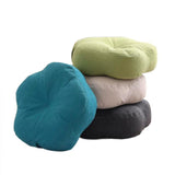 Maxbell Round Floor Pillow Decorative Meditation Floor Pillow for Chair Sofa Bedroom green
