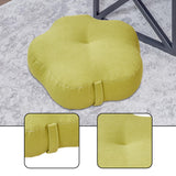 Maxbell Round Floor Pillow Decorative Meditation Floor Pillow for Chair Sofa Bedroom green