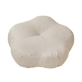 Maxbell Round Floor Pillow Decorative Meditation Floor Pillow for Chair Sofa Bedroom white