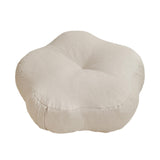 Maxbell Round Floor Pillow Decorative Meditation Floor Pillow for Chair Sofa Bedroom white