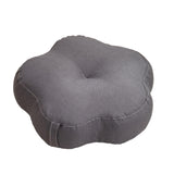 Maxbell Round Floor Pillow Decorative Meditation Floor Pillow for Chair Sofa Bedroom Dark Gray
