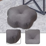Maxbell Round Floor Pillow Decorative Meditation Floor Pillow for Chair Sofa Bedroom Dark Gray