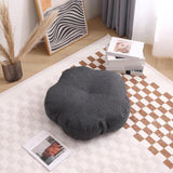 Maxbell Round Floor Pillow Decorative Meditation Floor Pillow for Chair Sofa Bedroom Dark Gray