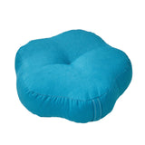 Maxbell Round Floor Pillow Decorative Meditation Floor Pillow for Chair Sofa Bedroom blue