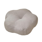 Maxbell Round Floor Pillow Decorative Meditation Floor Pillow for Chair Sofa Bedroom Light Gray