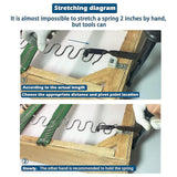Maxbell Sofa Spring Stretcher Tool Multipurpose High Efficiency Repair Kit Sofa Tool